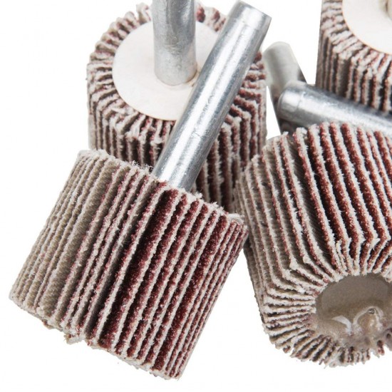 Home Store Flap Wheels With 1/4'' Shank Abrasive Grinding Tool 25MM x 25MM x 6MM - #80Grit (1PC) Home Store Flap Wheels With 1/4'' Shank Abrasive Grinding Tool 25MM x 25MM x 6MM - #80Grit (1PC)