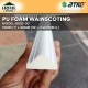 Home Store 8602-30 Polyurethane Foam Wainscoting Moulding White Colour 16MM (T) x 30MM (W) x 2400MM (L)