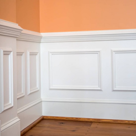 Home Store 8652-24 Polyurethane Foam Wainscoting Moulding White Colour 12MM (T) x 24MM (W) x 2400MM (L) Home Store 8652-24 Polyurethane Foam Wainscoting Moulding White Colour 12MM (T) x 24MM (W) x 2400MM (L)