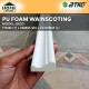 Home Store 8603 Polyurethane Foam Wainscoting Moulding White Colour 17MM (T) x 35MM (W) x 2400MM (L) Home Store 8603 Polyurethane Foam Wainscoting Moulding White Colour 17MM (T) x 35MM (W) x 2400MM (L)