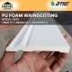 Home Store 8618 Polyurethane Foam Wainscoting Moulding White Colour 11MM (T) x 98MM (W) x 2400MM (L) Home Store 8618 Polyurethane Foam Wainscoting Moulding White Colour 11MM (T) x 98MM (W) x 2400MM (L)