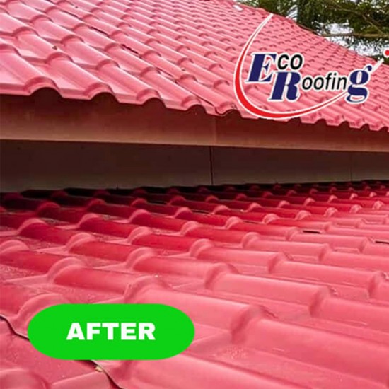 Eco Roofing System UPVC Multilayer Sheets S27 (7 Wave Step) 2.0MM (T) x 1040MM (W) 1FT - 12FT (L) Eco Roofing System UPVC Multilayer Sheets S27 (7 Wave Step) 2.0MM (T) x 1040MM (W) 1FT - 12FT (L)
