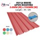 Eco Roofing System UPVC Multilayer Sheets H27 (6 Wave Step) 2.0MM (T) x 1130MM (W) x 1FT - 12FT (L)