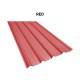 Eco Roofing System UPVC Multilayer Sheets H27 (6 Wave Step) 2.0MM (T) x 1130MM (W) x 1FT - 12FT (L)