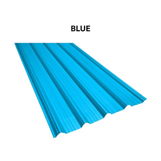 Eco Roofing System UPVC Multilayer Sheets H27 (6 Wave Step) 2.0MM (T) x 1130MM (W) x 1FT - 12FT (L)