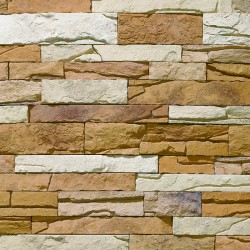 Suzuka Kastone Brick Ledge Stone DS-801 Flat Brick [35PCS/BOX]