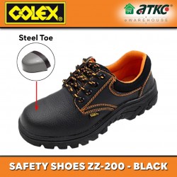 Colex ZZ-200 Safety Shoes Low Cut Rubber Shoes Steel Toe