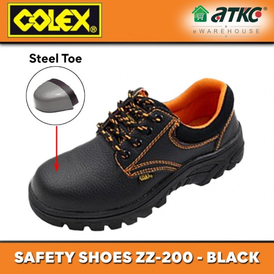 Colex ZZ-200 Safety Shoes Low Cut Rubber Shoes Steel Toe