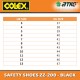 Colex ZZ-200 Safety Shoes Low Cut Rubber Shoes Steel Toe