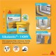 Sika Sikalastic 1KMY One Component Fiber Reinforced, Flexible Cementitious Waterproofing Compound 6KG x 2Pack (12KG)