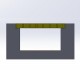 MG Heavy Duty Molded FRP Grating Standard For Drainage With Recess 9'' x 12''
