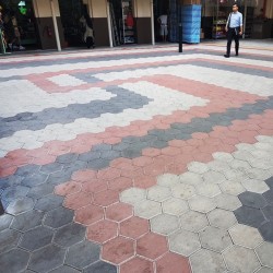 Trafika Block Hexagon Interlocking Concrete Paver 225MM (L) x 197MM (W) x 80MM (T) Trafika Block Hexagon Interlocking Concrete Paver 225MM (L) x 197MM (W) x 80MM (T)
