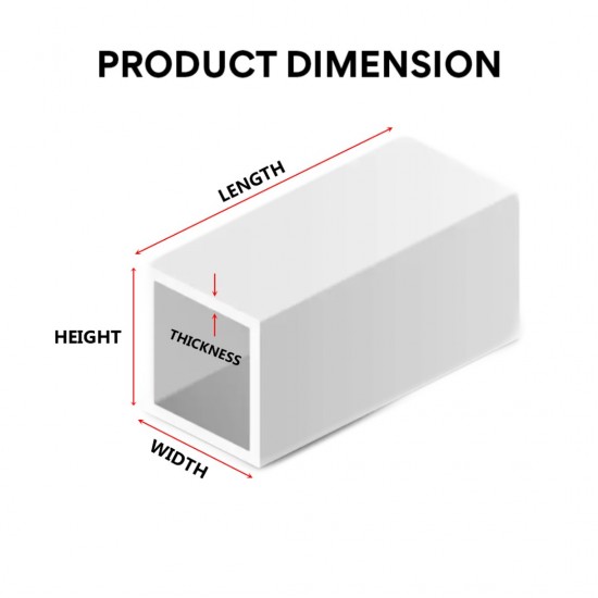 MG Fiberglass Square Hollow 63.5MM x 63.5MM x 6MM MG Fiberglass Square Hollow 63.5MM x 63.5MM x 6MM