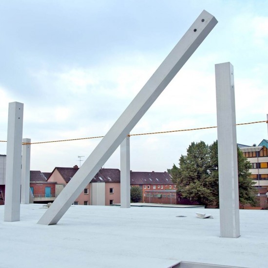 MG Fiberglass Square Hollow 76.2MM x 76.2MM x 6MM