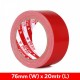 Mileqi Single Sided Cloth Duct Tape Film 48MM/76MM (W) x 20M (L) - Black/ Silver/ Red/ White/ Yellow Mileqi Single Sided Cloth Duct Tape Film 48MM/76MM (W) x 20M (L) - Black/ Silver/ Red/ White/ Yellow