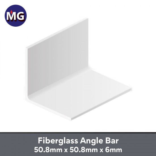 MG Fiberglass Angle Bar 50.8MM x 50.8MM x 6MM