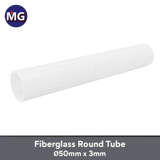 MG Fiberglass Round Tube Ø50MM x 3MM