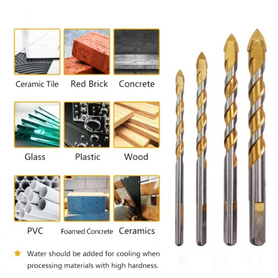Home Store Premium Multifunction Tile Glass Drill Bit 6-12mm Home Store Premium Multifunction Tile Glass Drill Bit 6-12mm