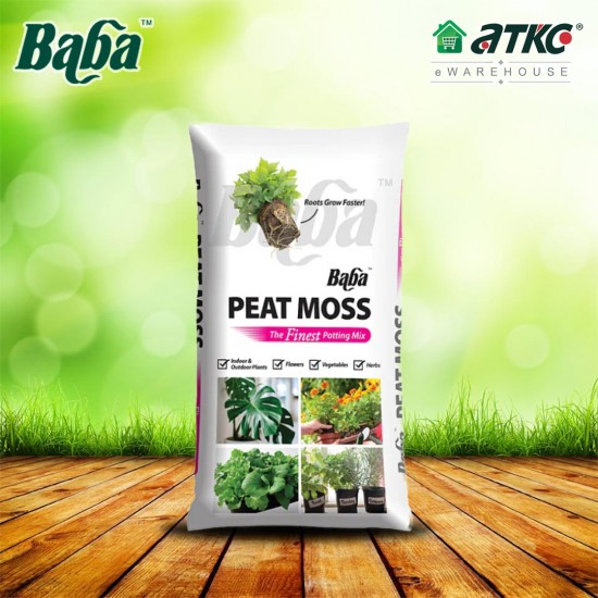 Baba Peat Moss "The Finest Potting Mix" 5L Baba Peat Moss "The Finest Potting Mix" 5L