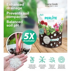 Baba Perlite Coarse Grade 5X Breathable 3L Baba Perlite Coarse Grade 5X Breathable 3L