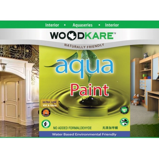 Wood-Kare Aqua Paint AP200 (Primer) Water-Based Paint White For Interior Wood Timber 1L Wood-Kare Aqua Paint AP200 (Primer) Water-Based Paint White For Interior Wood Timber 1L
