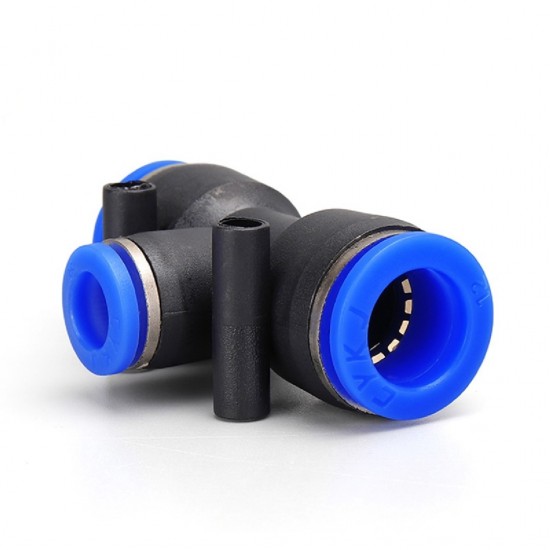 Home Store PE8 Pneumatic Tee Shape Fitting 8.0MM (Plastic)