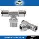 Home Store PB8-04 Pneumatic Elbow Male Threaded Fitting 8.0MM x 1/2'' (SUS304 Stainless Steel)