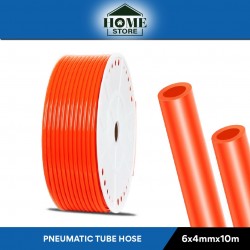 Home Store PU Pneumatic Air Tube Hose Air Compressor Tube 6MM (OD) x 4MM (ID) x 10M (L) - Orange Home Store PU Pneumatic Air Tube Hose Air Compressor Tube 6MM (OD) x 4MM (ID) x 10M (L) - Orange