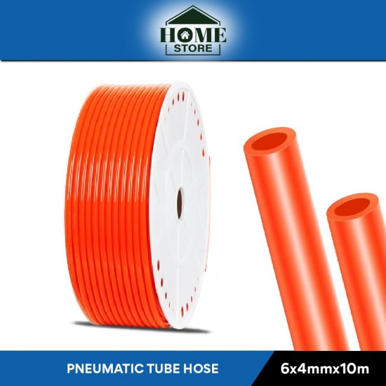 Home Store PU Pneumatic Air Tube Hose Air Compressor Tube 6MM (OD) x 4MM (ID) x 10M (L) - Orange Home Store PU Pneumatic Air Tube Hose Air Compressor Tube 6MM (OD) x 4MM (ID) x 10M (L) - Orange