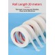 Mileqi Paper Masking Tape High Viscosity Decorative Tape 15MM, 20MM, 30MM, 50MM, 80MM, 100MM (W) x 20M (L) Mileqi Paper Masking Tape High Viscosity Decorative Tape 15MM, 20MM, 30MM, 50MM, 80MM, 100MM (W) x 20M (L)