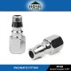 Home Store PF30 Pneumatic Male Coupler + Female Threaded Connector Fitting 3/8" Home Store PF30 Pneumatic Male Coupler + Female Threaded Connector Fitting 3/8"
