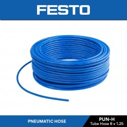 Festo PUN-H Series PU Pneumatic Air Tube Hose Air Compressor Tube 8MM (OD) x 5.5MM (ID) x 1.25MM (T) x 50M (L) - Blue
