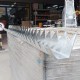 [Type 3] Home Store Galvanised Security Wall Fencing Spikes 1.25M (L) x 80MM (W) x 75MM (H) x 2MM (T)