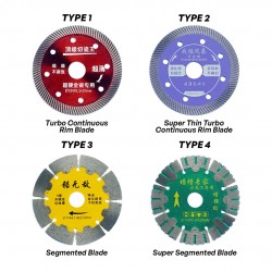 Home Store 4'' Diamond Cutting Wheel Blade For Concrete, Brick, Granite, Paver, Roof Tile