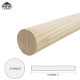 Home Store Pine Wood Timber Smooth Planed Round Dowel 45MM (D) x 1800MM (L) 