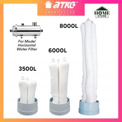 Home Store Replacement Cartridge Filter PVDF Ultrafiltration Membrane For 6000L Horizontal Water Filter Purifier