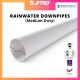 [SIRIM] Bina Plastic UPVC Rainwater Downpipe Medium Duty 82MM/ 110MM/ 160MM/ 200MM/ 250MM/ 315MM (D) x 5.8M (L)