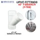 Bina Plastic UPVC Fittings 45° Y-Branch (Y-Tee) 6" x 4" (160MM x 110MM) Bina Plastic UPVC Fittings 45° Y-Branch (Y-Tee) 6" x 4" (160MM x 110MM)