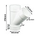 Bina Plastic UPVC Fittings 45° Y-Branch (Y-Tee) 6" x 4" (160MM x 110MM) Bina Plastic UPVC Fittings 45° Y-Branch (Y-Tee) 6" x 4" (160MM x 110MM)