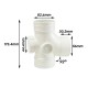 Bina Plastic UPVC Fittings Equal Single Branch I/O 3" x 2" (82MM x 56MM) Bina Plastic UPVC Fittings Equal Single Branch I/O 3" x 2" (82MM x 56MM)