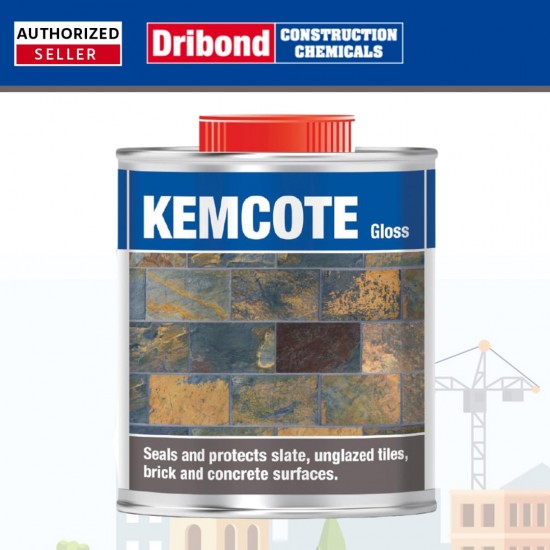 Dribond Kemcote Gloss Clear Gloss Wet Look Coating For Porous Surfaces & Slate 20L