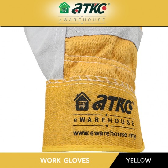 ATKC® MaxGlove Workglove Cowhide Semi Leather 10½'' (PAIR) ATKC® MaxGlove Workglove Cowhide Semi Leather 10½'' (PAIR)