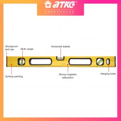 Quanwei 2006A High Precision Aluminium Magnetic Spirit Level 12"/24"/32"/40" Quanwei 2006A High Precision Aluminium Magnetic Spirit Level 12"/24"/32"/40"