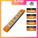 Home Store HT-C93 Torpedo Level Magnetic Mini Aluminium Metal Frame Spirit Level Orange 9'' (230MM)