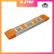 Home Store HT-C93 Torpedo Level Magnetic Mini Aluminium Metal Frame Spirit Level Orange 9'' (230MM)