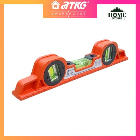 Home Store Solid Core Cast Aluminium Magnetic Spirit Level With 3 Level Bubble 9'' (230MM)