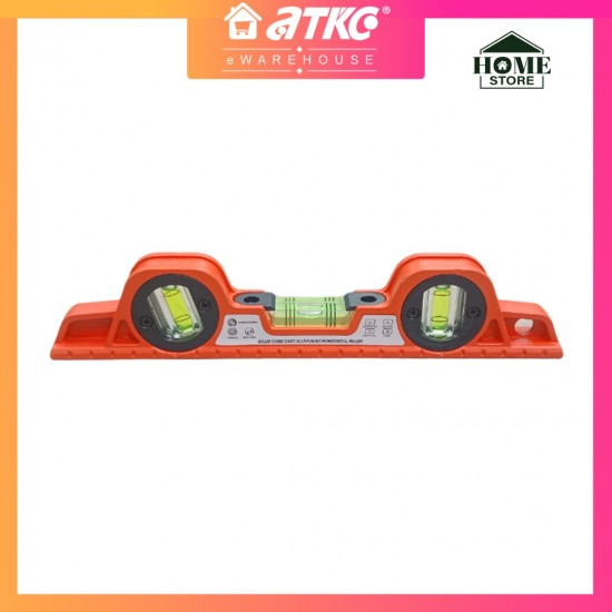 Home Store Solid Core Cast Aluminium Magnetic Spirit Level With 3 Level Bubble 9'' (230MM)