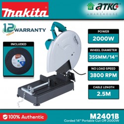 Makita M2401B Portable Cut-Off 14" 2000W