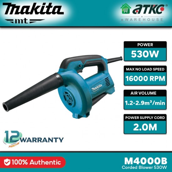 Makita M4000B Blower 530W Makita M4000B Blower 530W