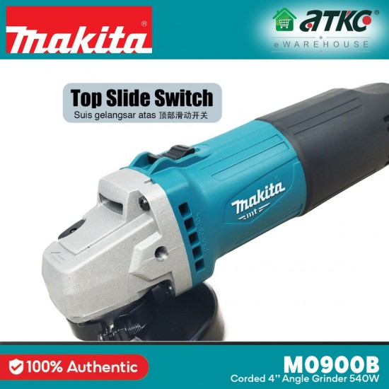Makita M0900B Angle Grinder 4'' 540W (Switch Top Slide) Makita M0900B Angle Grinder 4'' 540W (Switch Top Slide)